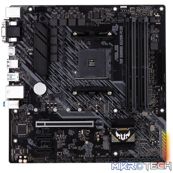 Asus TUF Gaming A520M-PLUS AMD 3rd Gen Socket AM4 mATX Motherboard - Image 4