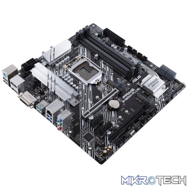 Asus Z490M Prime Plus Intel 10/11th Gen Socket 1200 mATX Motherboard - Image 3