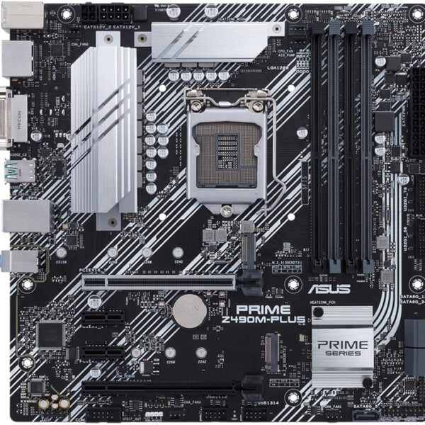 Asus Z490M Prime Plus Intel 10/11th Gen Socket 1200 mATX Motherboard