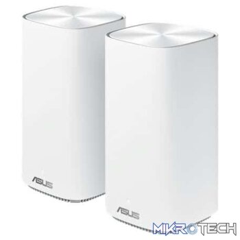 Asus ZenWiFi CD6 White ac mini Dualband wireless AC1500 white gigabit Router + extending node Whole Home Mesh WiFi System