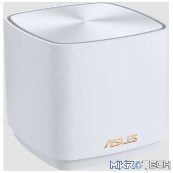 Asus ZenWiFi XD4 ax mini Dualband wireless-AX1800 White Gigabit Router + Extending Node