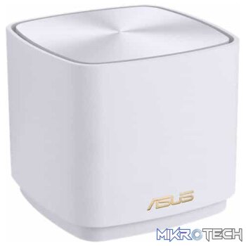 Asus ZenWiFi XD4 ax mini dualband wireless-AX1800 white gigabit Router + extending node Whole Home Mesh WiFi System - 2 Pack