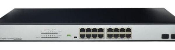 BDCOM 26-Port Gigabit POE switch with 24x Gigabit POE ports & 2x SFP ports
