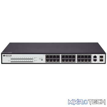 BDCOM 370W 26-port 10/100 PoE Switch