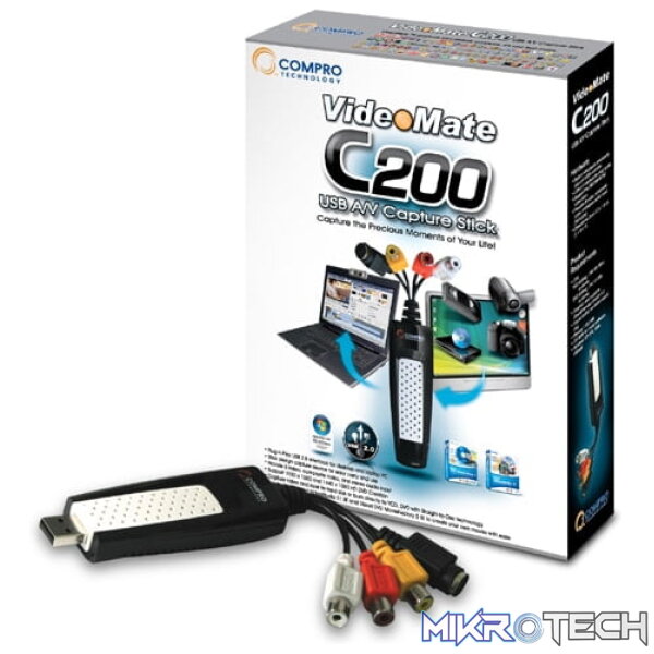 C200 Compro C200 videomate capture USB stick - Image 1