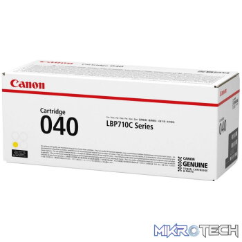 Canon 040Y Toner Cartridge Yellow