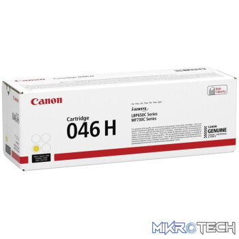 Canon 046HY high yield Toner Cartridge Yellow