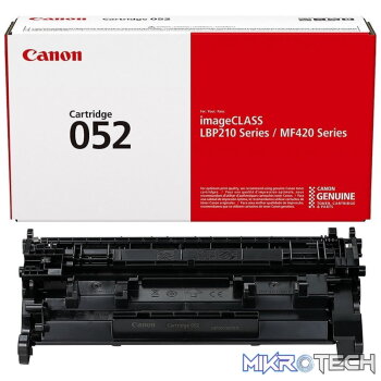 Canon 052 Black laser printer toner cartridge