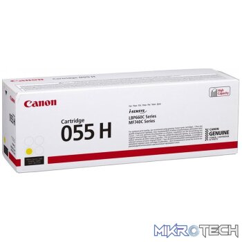 Canon 055 Yellow Laser Toner cartridge