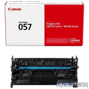 Canon 057 BK Black Laser Toner cartridge