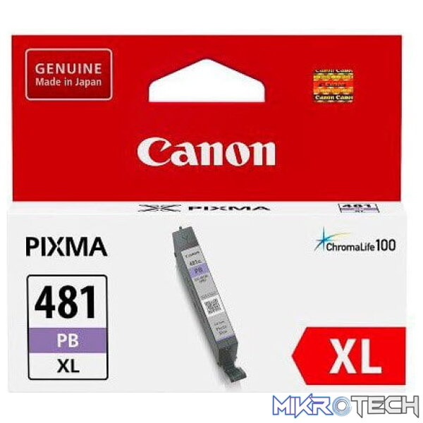 Canon CLI-481PB XL Photo Blue Ink Cartridge (Order on request) Canon CLI-481PB XL Photo Blue Ink Cartridge (Order on request)