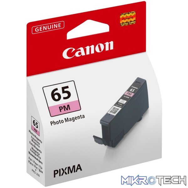 Canon CLI-65 PM Photo Magenta Ink cartridge Canon CLI-65 PM Photo Magenta Ink cartridge