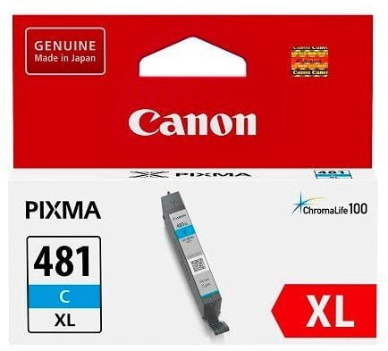 Canon CLi-481C XL cyan ink cartridge - 519 pages yield