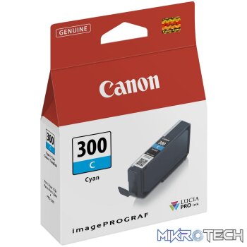 Canon PFI-300 C Cyan Ink Tank