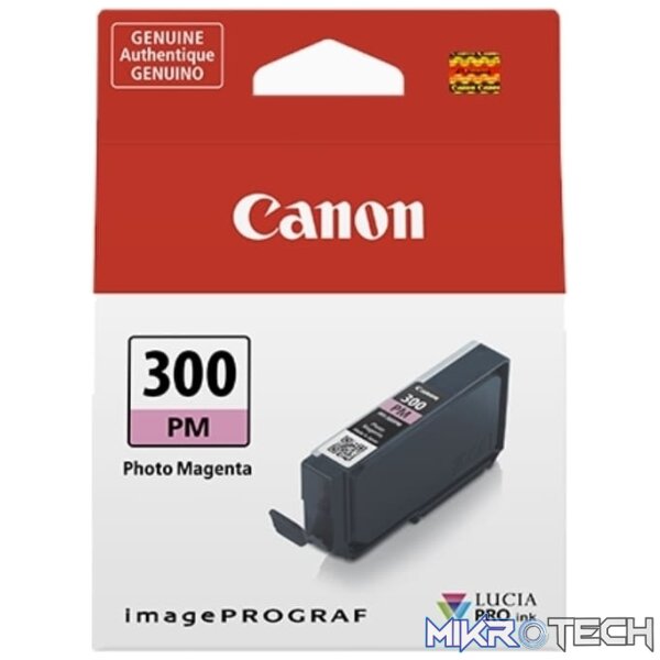 Canon PFI-300 PM Photo Magenta Ink Tank Canon PFI-300 PM Photo Magenta Ink Tank
