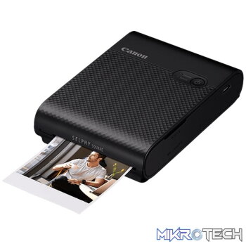 Canon Selphy Square QX10 Black Pocket Photo Printer (Order on request)
