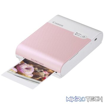 Canon Selphy Square QX10 Pink Pocket Photo Printer (Order on request)