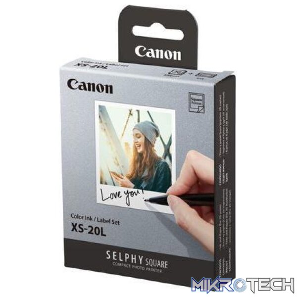 Canon XS-20L Selphy Square QX10 consumables 20 pack - Image 2