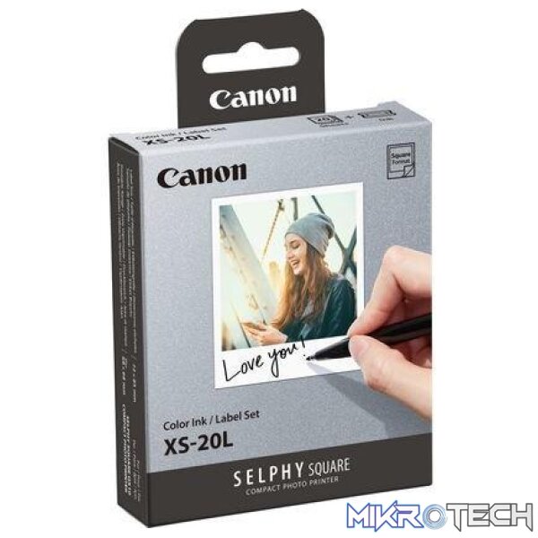 Canon XS-20L Selphy Square QX10 consumables 20 pack Canon XS-20L Selphy Square QX10 consumables 20 pack
