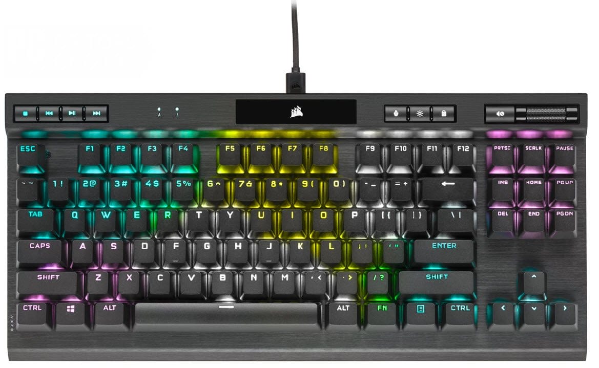 Corsair K70 RGB Tkl MX ReD switch Mechanical Gaming Keyboard