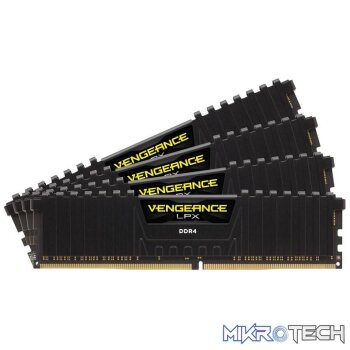 Corsair Vengeance LPX 128GB (32GBx4 kit) DDR4-3200 CL16 1.2V 288 pin Desktop Memory
