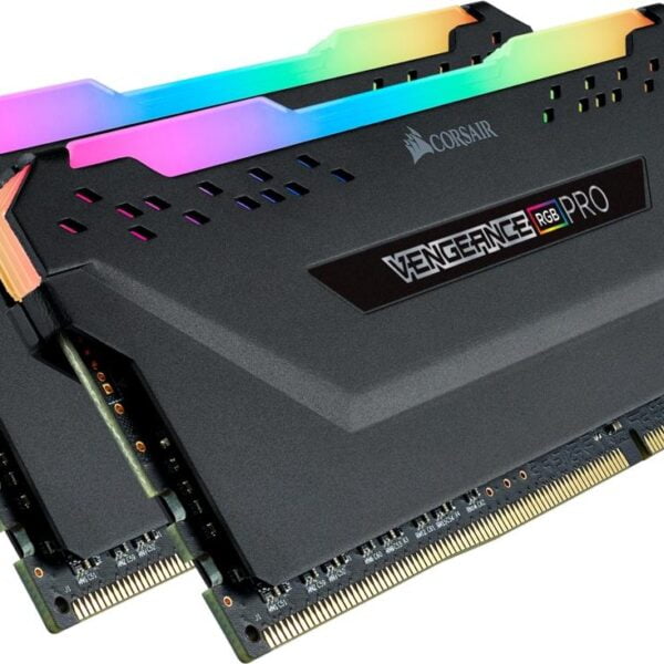 Corsair Vengeance RGB Pro 32GB (4x8GB kit) DDR4-3600 CL16 1.35V 288 pin Memory Black