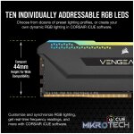 Corsair Vengeance RGB Pro SL 32GB (2x16GB) DDR4-4000 CL18 1.35V 288pin Memory kit Black - Image 3