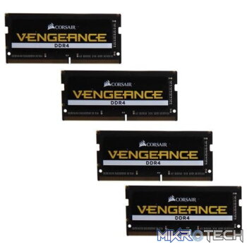Corsair venGeance 8Gb x4 kit Ddr4-3600 SO-dimm 260 pin (pc4-28800) CL16 1.35V memory