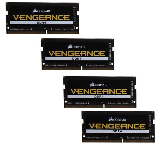Corsair venGeance 8Gb x4 kit Ddr4-3600 SO-dimm 260 pin (pc4-28800) CL16 1.35V memory