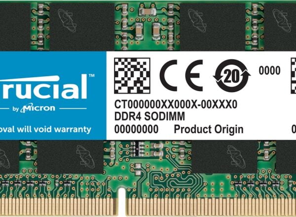 Crucial 16GB DDR4-2666 260 pin 1.2V SO-DIMM Memory