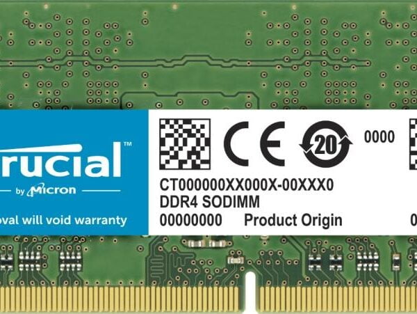 Crucial 32GB DDR4-2666 1.2V CL19 260 pin SO-DIMM Notebook Memory