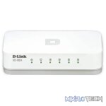 D-LINK 5 Port 10/100 Ethernet Desktop Switch In Plastic Casing