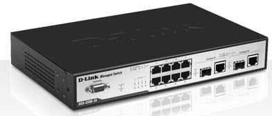 D-Link 14-port 10/100/1000BASE-T with 2 x 1000 Base-T/SFP Combo Ports Switch