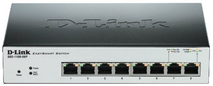 D-Link DGS-1100-08 Easy Smart L2 Managed Switch