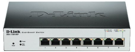 D-Link DGS-1100-08P Easy Smart L2 Managed Switch