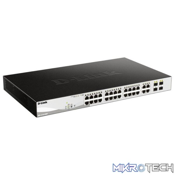 D-Link DGS-1210-28MP 24x gigabit + 4x combo Metro Poe managed switch with PoE (Order on request) D-Link DGS-1210-28MP 24x gigabit + 4x combo Metro Poe managed switch with PoE (Order on request)
