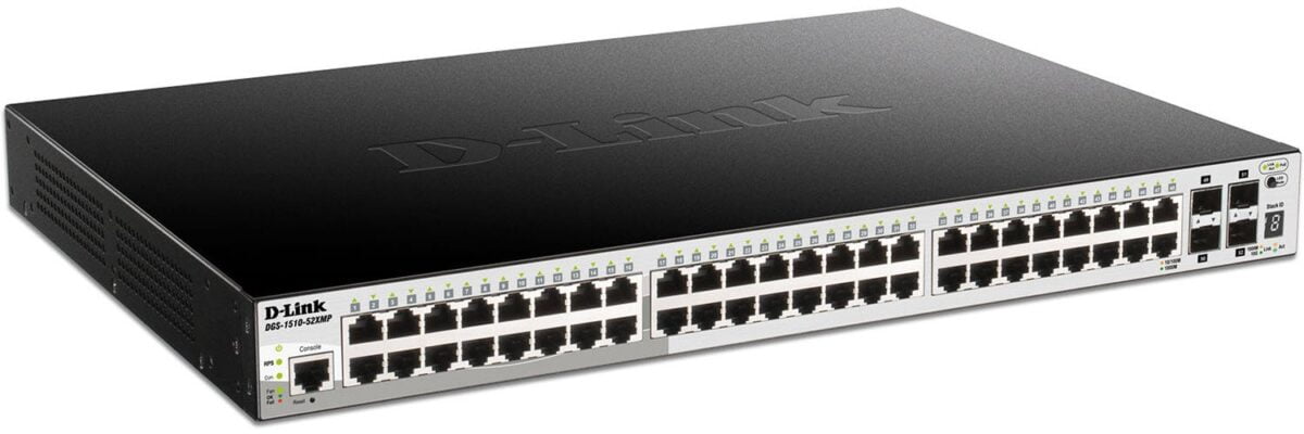 D-Link DGS-1510-52XMp Metro Poe L2 managed switch with PoE (Order on request)