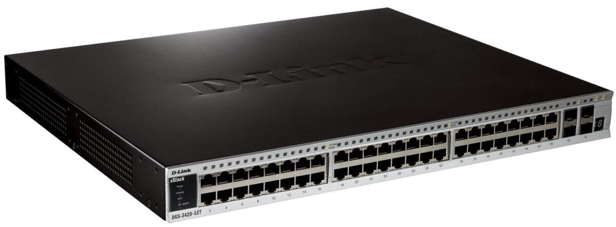 D-Link DGS-3420-52tc xStack L2 Managed Stackable Switch (Order on request)