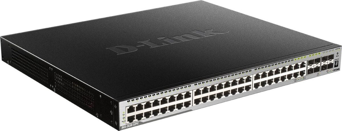 D-Link DGS-3630-52P xStack L3 managed stackable 52 Port Switch with PoE