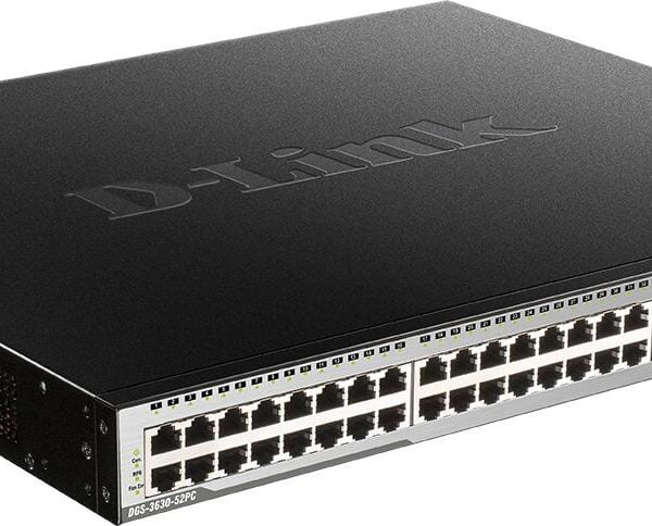 D-Link DGS-3630-52P xStack L3 managed stackable 52 Port Switch with PoE
