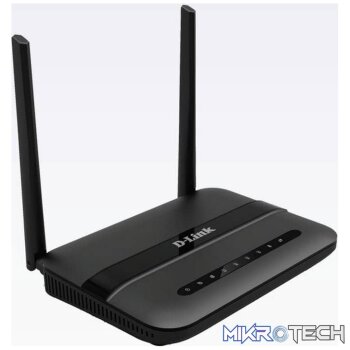 D-link DSL-124 ADSL2+ Modem + Wireless Router