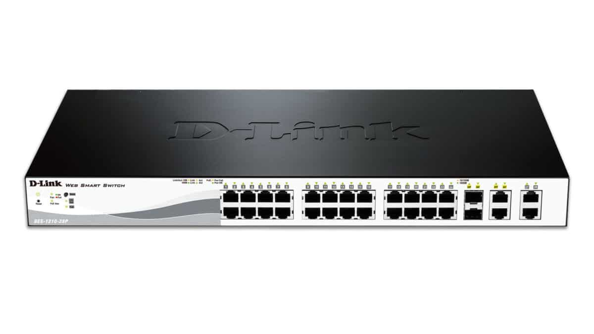 D-Link DES-1210-28P 24 10/100Mbps