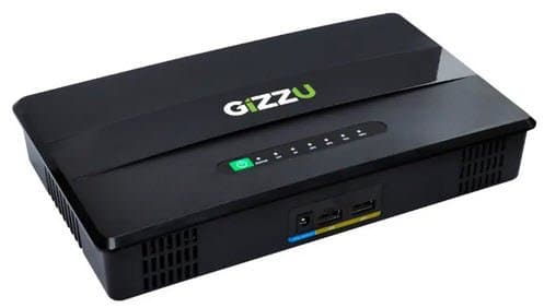 GIZZU Black 60W 56Wh 17600mAh Mini POE DC UPS