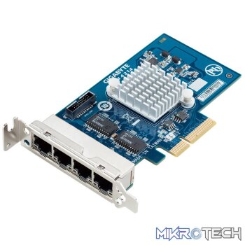 Gigabyte CLN4314 pci-Express 2.0 (4x) Quad-port gigabit LAN Server Adapter