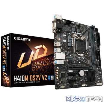Gigabyte H410M DS2V V2 H470 Express Chipset LGA 1200 Micro ATX Motherboard