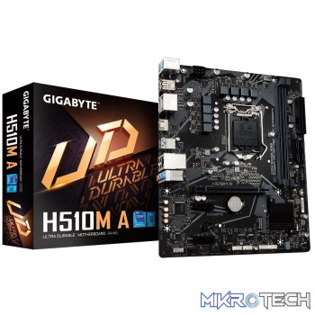 Gigabyte H510M A H510 Express Chipset Gen 10/ 11 LGA 1200 Micro ATX Motherboard