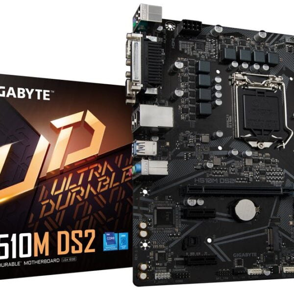Gigabyte H510M DS2 H510 Express Chipset Gen 10/ 11 LGA 1200 Micro ATX Motherboard
