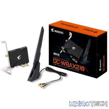 Gigabyte gc-WBAX210 Wifi+Bluetooth - PCi-E(x1) Adapter
