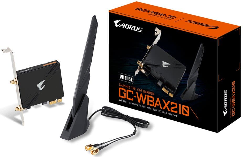 Gigabyte gc-WBAX210 Wifi+Bluetooth - PCi-E(x1) Adapter