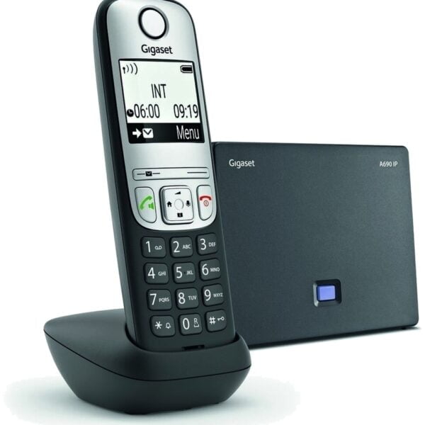 Gigaset A690IP VoIP DECT phone and base